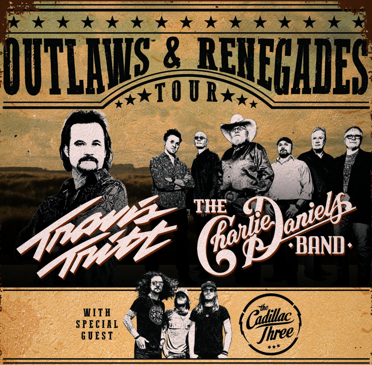 Win Tickets To Outlaws & Renegades Tour 99.9 Gator Country